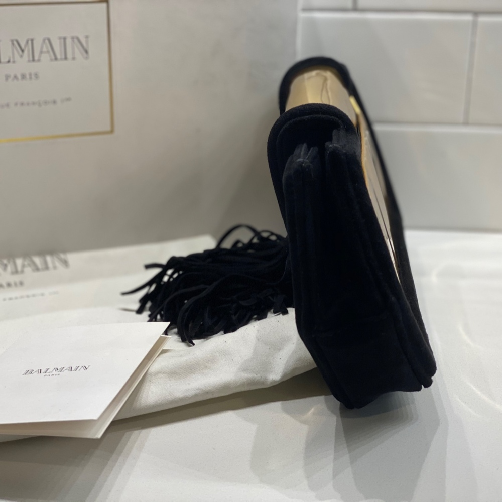 Balmain Killari Gold Clutch - Picture 3 of 8